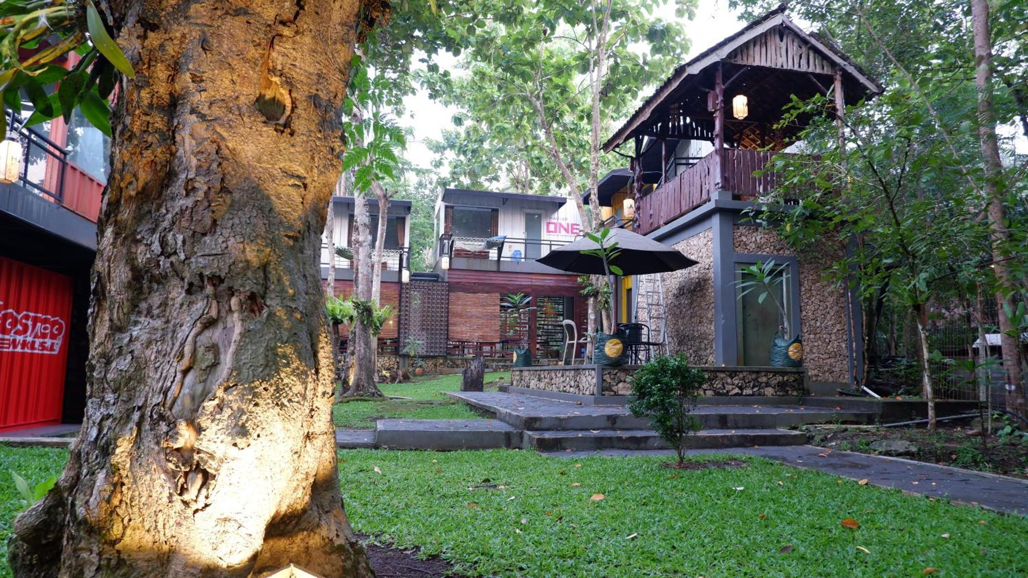 Hau Eco Lodges Citumang Pangandaran Exteriér fotografie