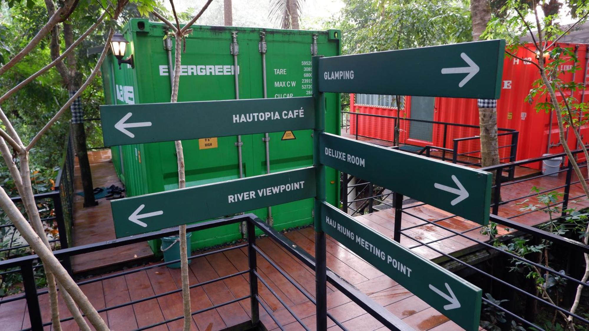 Hau Eco Lodges Citumang Pangandaran Exteriér fotografie